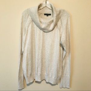 Banana Republic Cowl Neck Cable Sweater